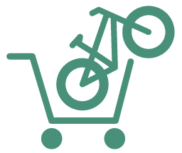 icone achat de vélo