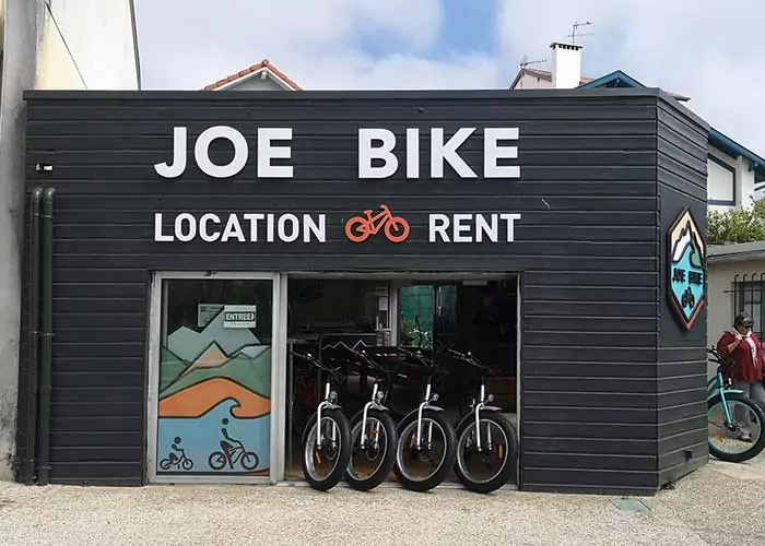 Magasin de location de vélos