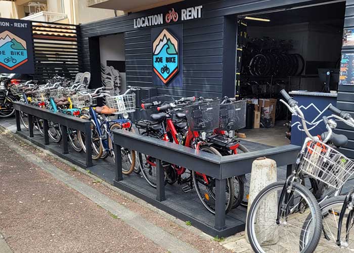 Magasin location de vélos, VTT, à hossegor