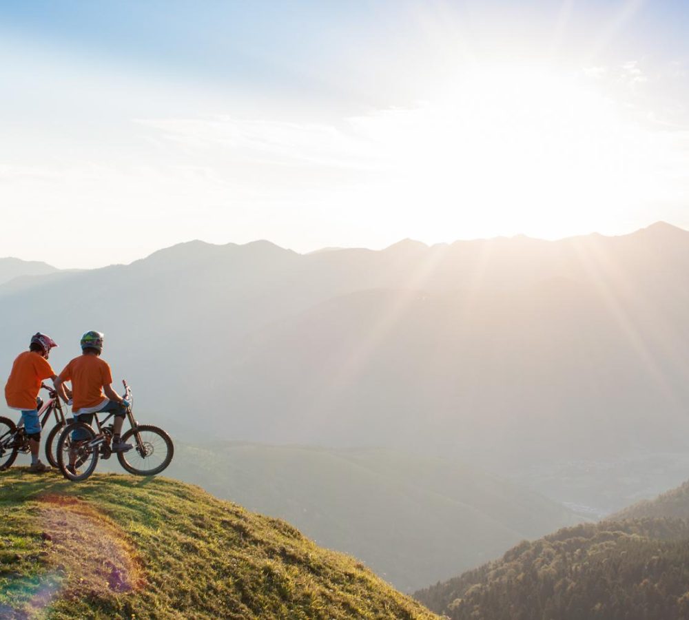 Vélos en montagne
