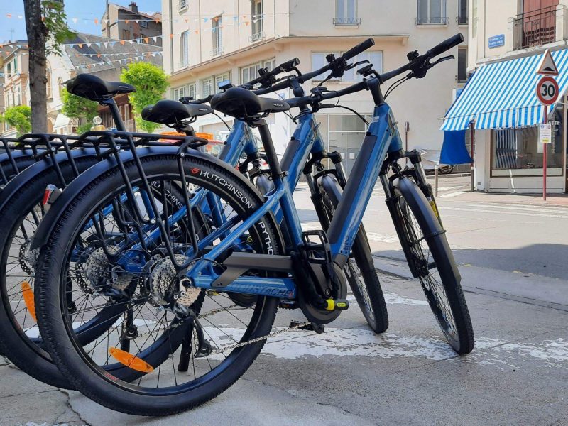 electric bike at the JOE BIKE shop in châtel guyon